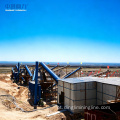 Configuração modular de produção agregada para calcário